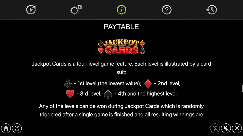 Jackpot Cards